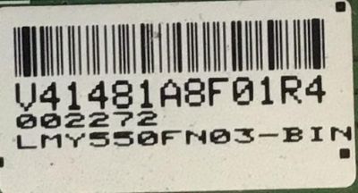 T-CON PARA TV VIZIO / NUMERO DE ARTE LJ94-41481A / 18Y_SHU11APHTA4V0.0 / 002272 / MODELO D40F-G9 - Imagen 3